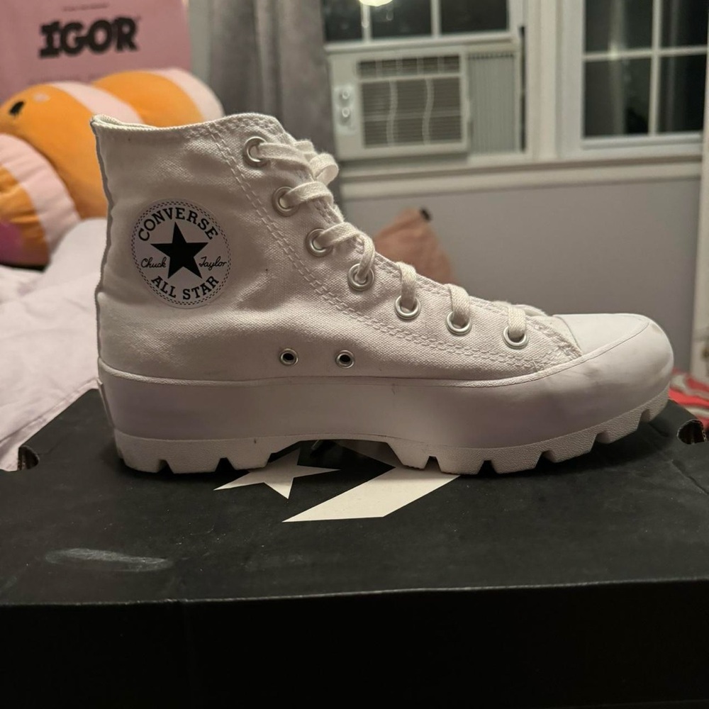 white converse